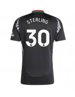 Arsenal Raheem Sterling #30 Venkovní Dres 2024-25 Krátký Rukáv